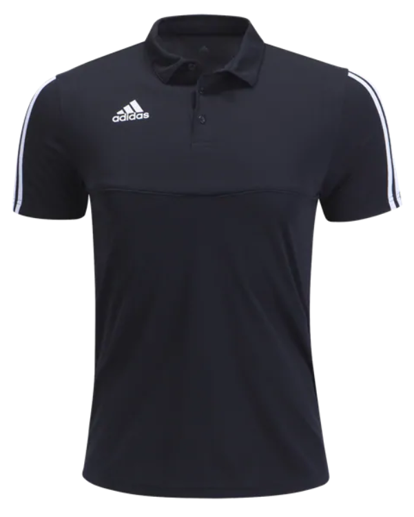 adidas Tiro 19 Clima Polo Polos Mens Small Black/White - Third Coast Soccer