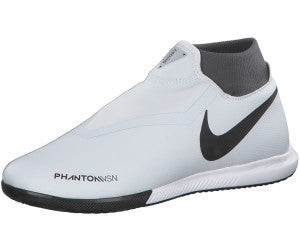 Nike Phantom Vision Academy DF IC - Pure Platinum/Black/Light Crimson Mens Indoor Mens 6.5 Pure Platinum/Black/Crimson - Third Coast Soccer