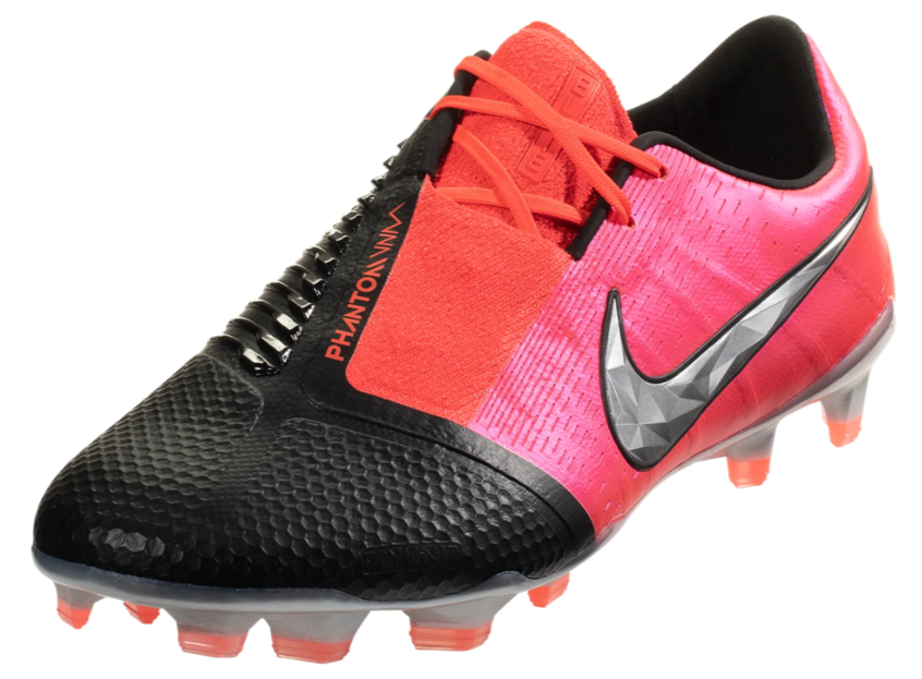 Nike Phantom Venom Elite FG - Laser Crimson/Black Mens Firm Ground Mens 7 Laser Crimson/Silver/Black - Third Coast Soccer