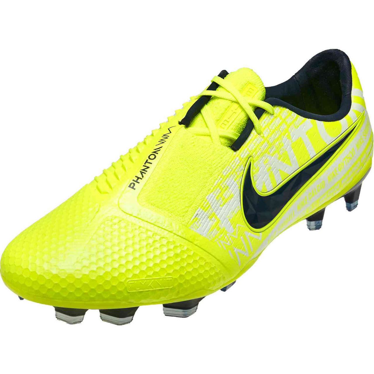 Nike Phantom Venom Elite FG Mens Firm Ground Mens 7 Volt/Obsidian - Third Coast Soccer