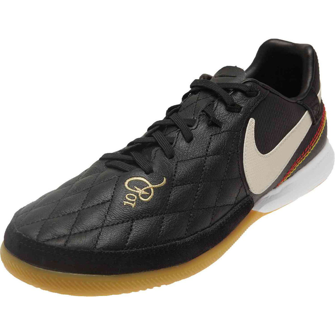Nike Lunar Tiempo Legendx 7 Pro 10R Ic - Black/Brown/Gold Mens Indoor Mens 6.5 Black/Brown/Gold - Third Coast Soccer