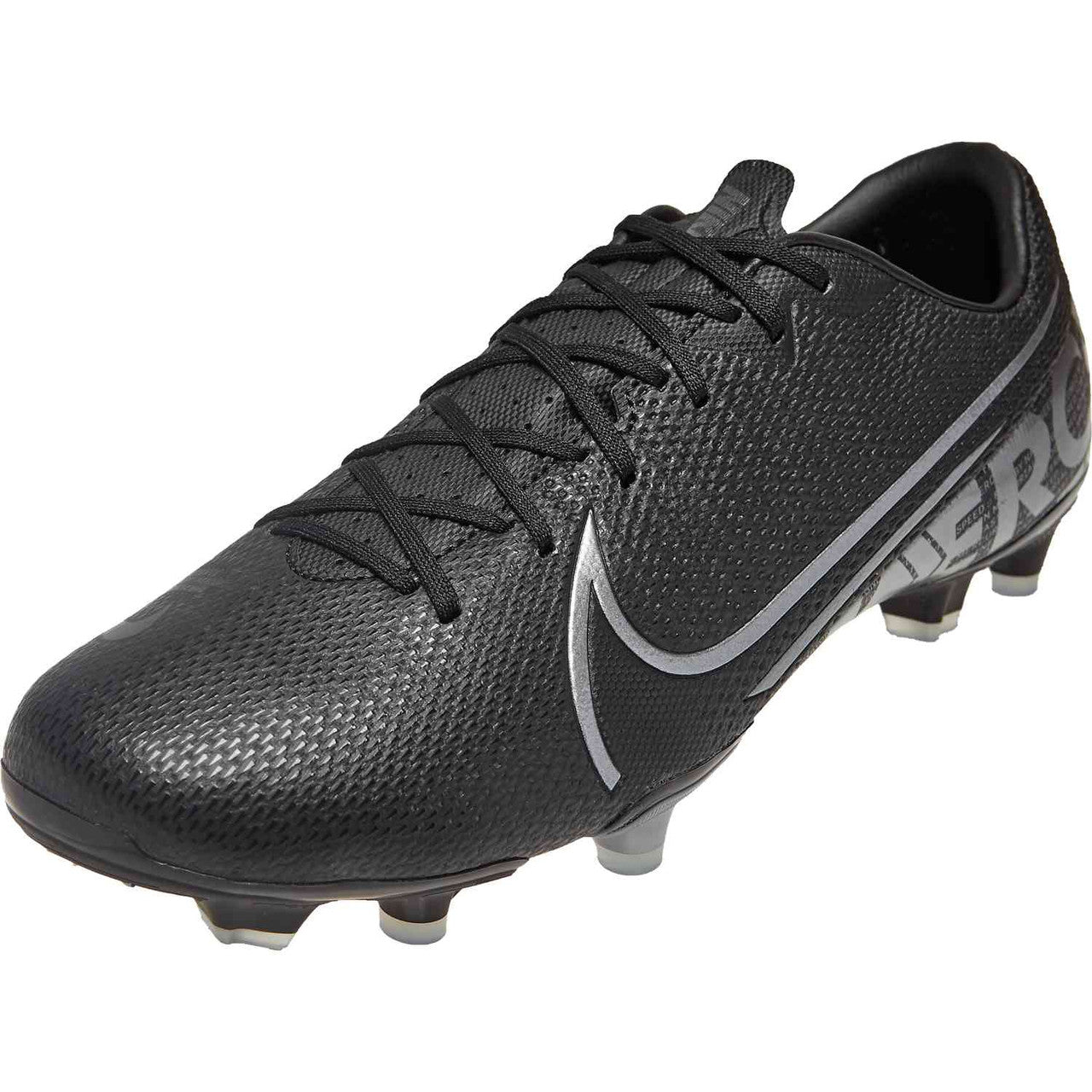 Nike Mercurial Vapor 13 Academy MG - Black/Metallic Cool Grey Mens Firm Ground Mens 6.5 Black/Cool Grey - Third Coast Soccer
