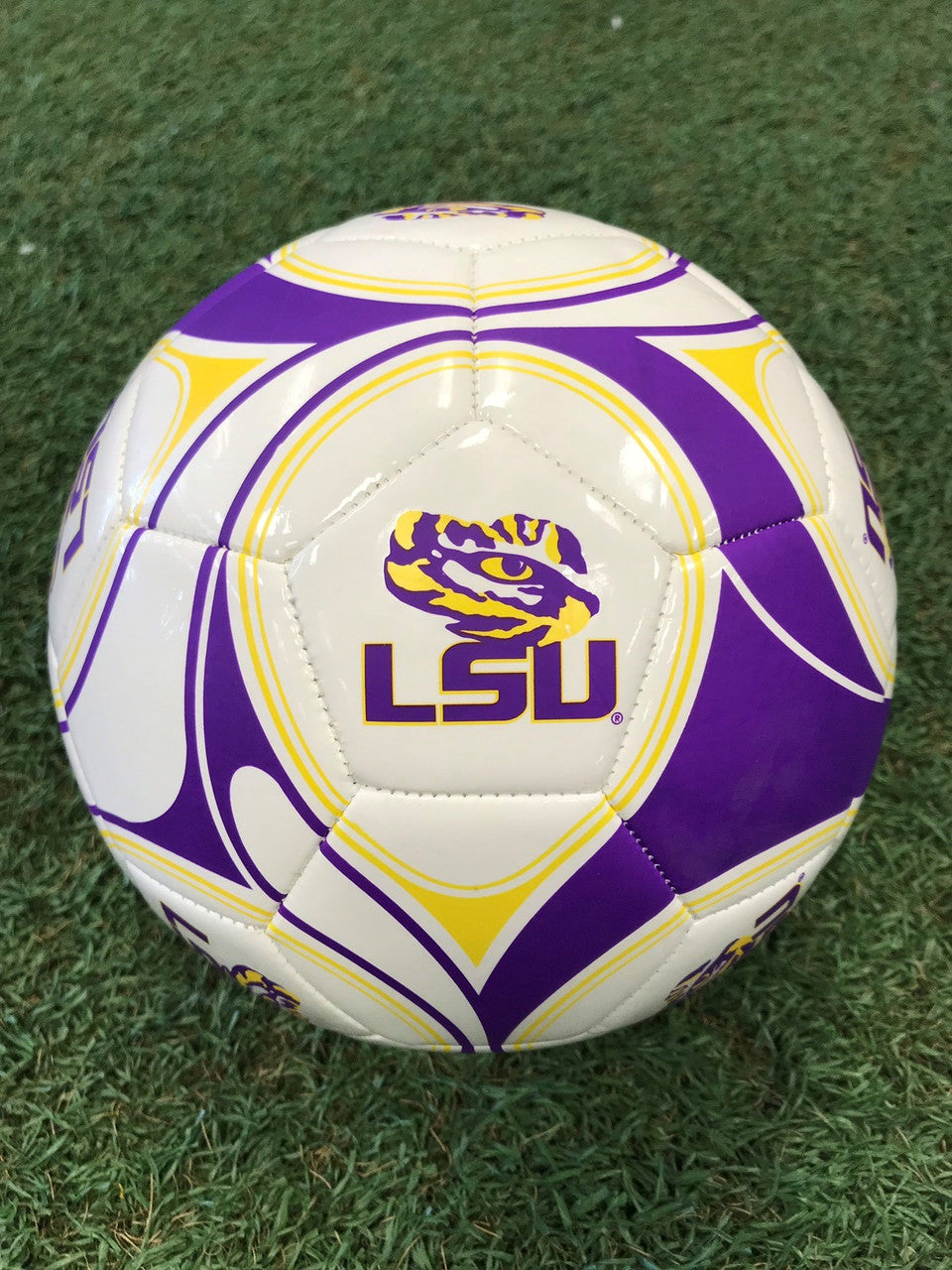Baden LSU Ball Balls Size 5 White/Purple/Gold - Third Coast Soccer