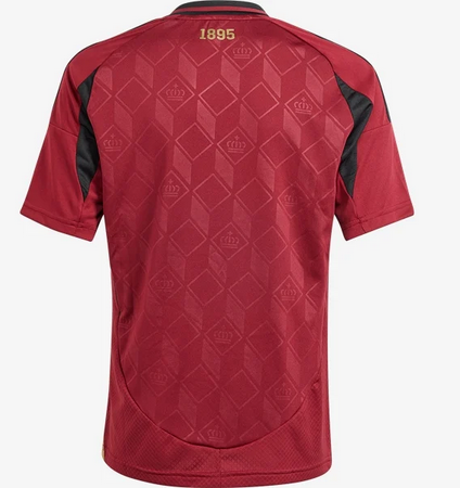 adidas Youth Belgium Home Jersey 2024 International Replica Closeout - Third Coast Soccer