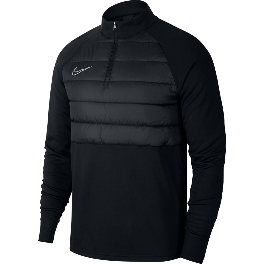 Nike Dri-Fit Academy Drill Top Training Wear Black/Black Mens Small - Third Coast Soccer