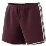 adidas Women's Tastigo 17 Short - Maroon Shorts Maroon/White Womens X-Small - Third Coast Soccer