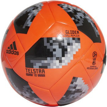 adidas World Cup 2018 Glider Ball - Solar Red/Black Balls Solarred/Black/Silvermetalic 5 - Third Coast Soccer