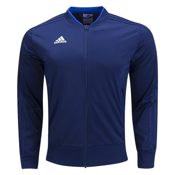 adidas Youth Condivo 18 Training Jacket - Navy Jackets Dark Blue/White Youth Extra Small - Third Coast Soccer