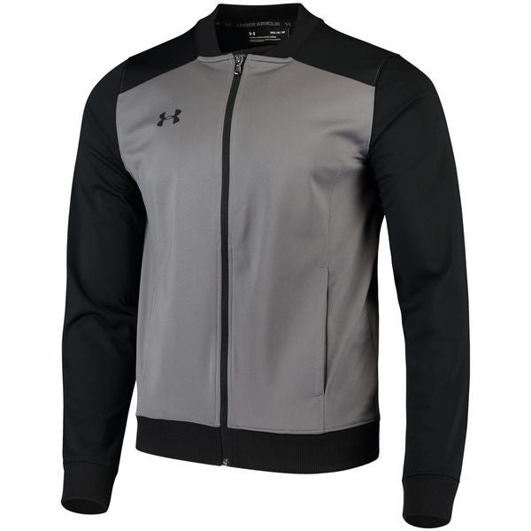 Under Armour Challenger II Midlayer Jacket - Graphite/Black Jackets Graphite Mens Small - Third Coast Soccer