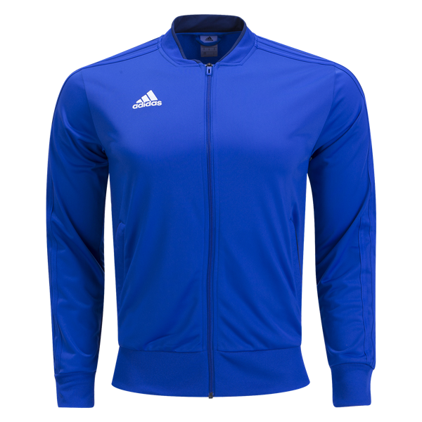 adidas Youth Condivo 18 Training Jacket - Bold Blue apparel closeout Bold Blue Youth XSmall - Third Coast Soccer