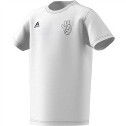 adidas Mascot Inspired Word Cup T-Shirt T-Shirts White/Black Mens Small - Third Coast Soccer
