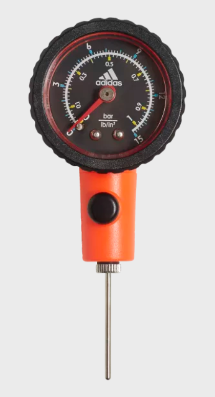 adidas Pressure Gauge Ball Accessories Solar Red/Black - Third Coast Soccer