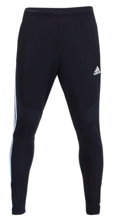 adidas Youth Tiro 19 Training Pant - Black/White Pants Black/White Youth XSmall - Third Coast Soccer