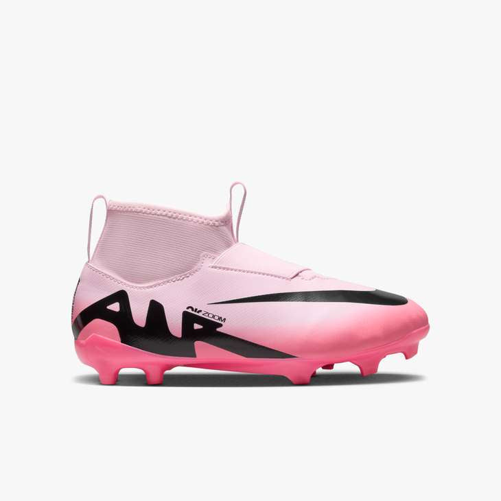 Nike Junior Mercurial Superfly 9 Academy FG - Pink Foam/Black Youth Footwear - Third Coast Soccer