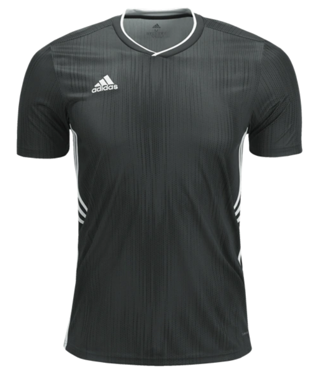 adidas Youth Tiro 19 Jersey - Dark Grey Heather/White Jerseys Youth Extra Small Dark Grey Heather/White - Third Coast Soccer