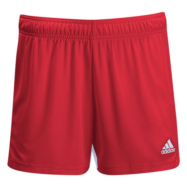 adidas Women's Tastigo 19 Short - Red/White apparel closeout - Third Coast Soccer