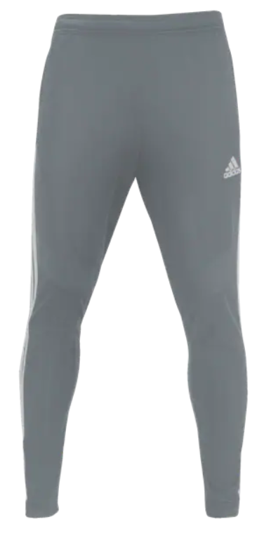 adidas Youth Tiro 19 Training Pant - Grey/White Pants Youth Extra Small Grey/White - Third Coast Soccer