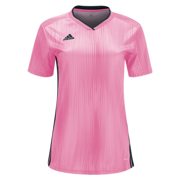 adidas Women'S Tiro 19 Jersey - True Pink/Black Jerseys Womens Extra Small True Pink/Black - Third Coast Soccer