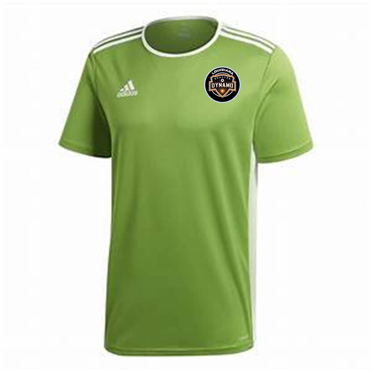 adidas Youth Dynamo/TDP Entrada Goalkeeper Jersey Dynamo/Dash Youth Small Rave Green/White - Third Coast Soccer