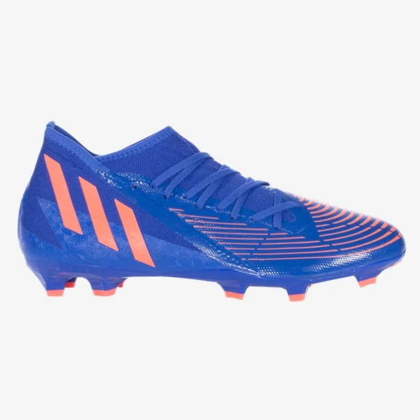adidas Predator Edge.3 FG - Hi-Res Blue/Turbo Men's Footwear Closeout Mens 8 Hi-Res Blue/Turbo - Third Coast Soccer