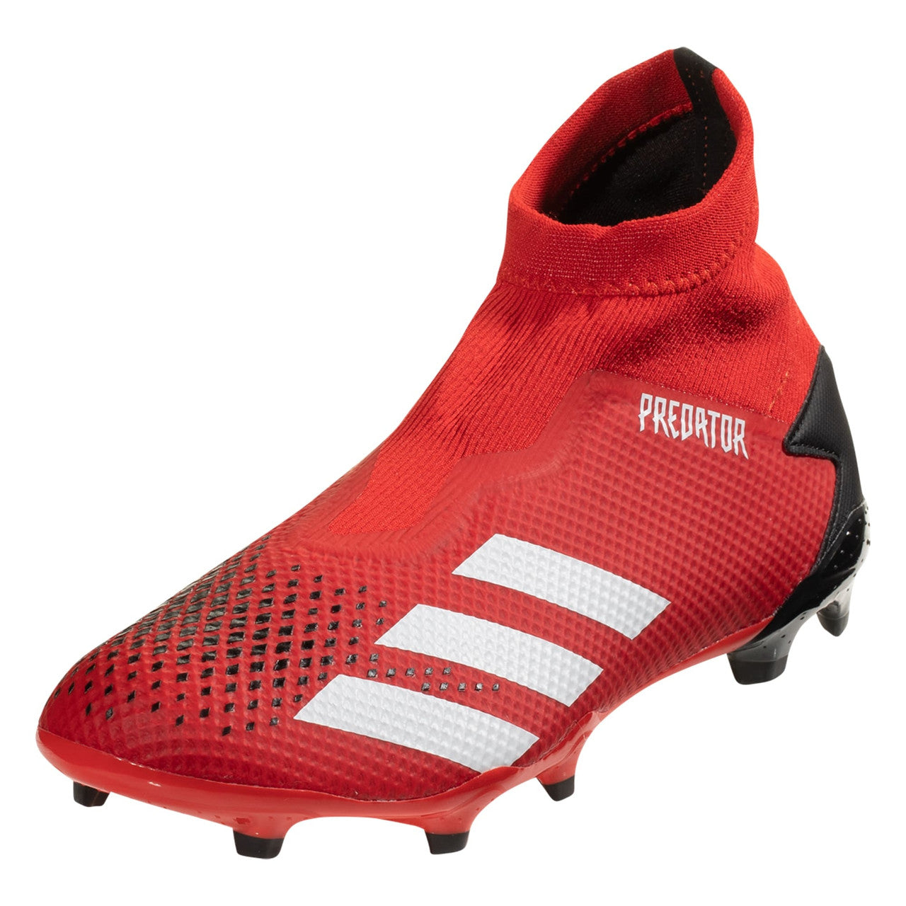 adidas Predator 20.3 LL FG - Active Red/White/Black Mens Firm Ground Mens 6.5 Active Red/White/Core Black - Third Coast Soccer