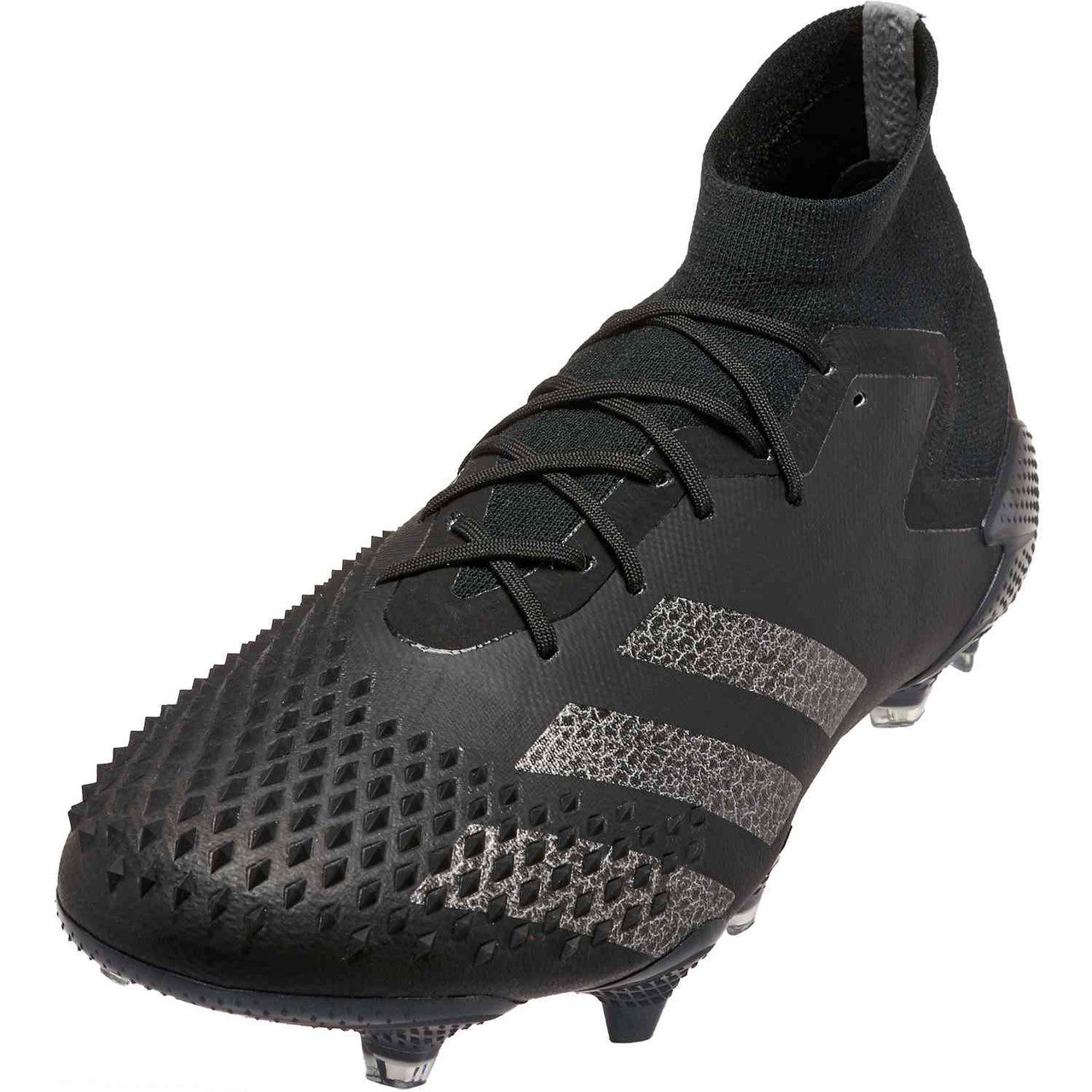 adidas Predator Mutator 20.1 FG - Core Black/Metallic Silver Mens Firm Ground Mens 10.5 Core Black/Silver Metallic - Third Coast Soccer