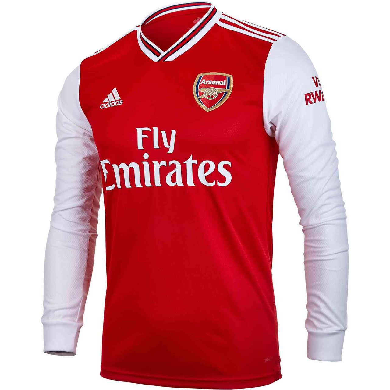 adidas Arsenal Home Jersey Ls Replicas Mens Small Scarlet - Third Coast Soccer