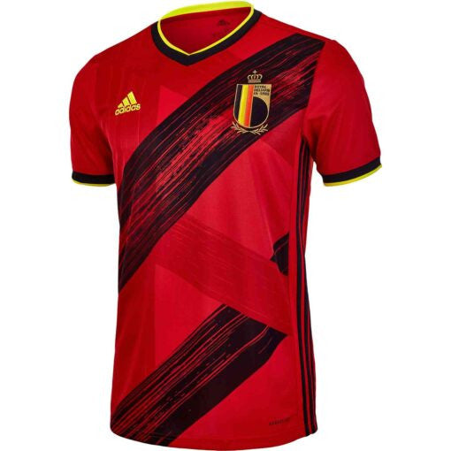 adidas Belgium Youth Home Jersey 19/20 International Replica Collegiate Red Youth Small - Third Coast Soccer