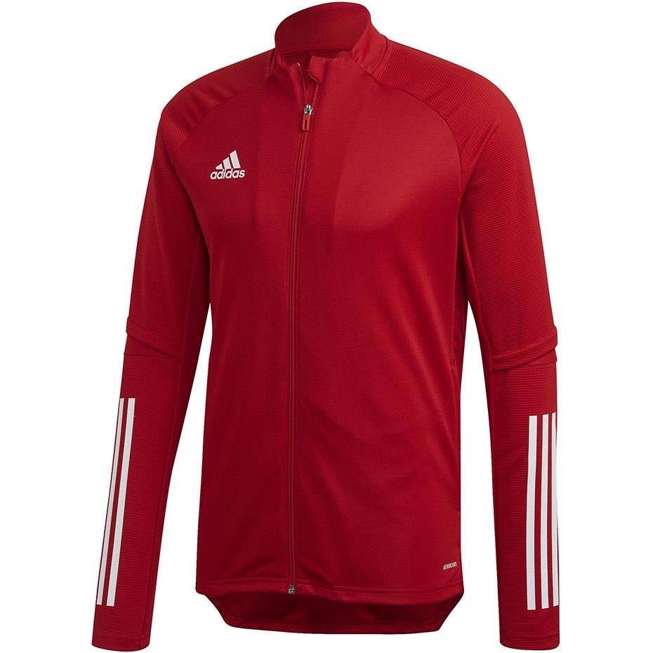 adidas Condivo 20 Training Jacket - Red/White Jackets - Third Coast Soccer