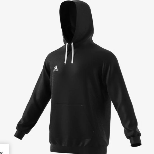 adidas Entrada 22 Hoodie - Black Training Wear - Third Coast Soccer