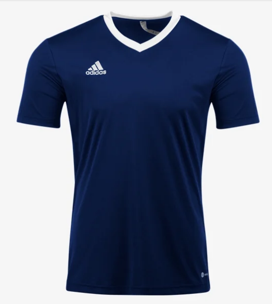 adidas Entrada 22 Jersey - Navy/White Jerseys - Third Coast Soccer