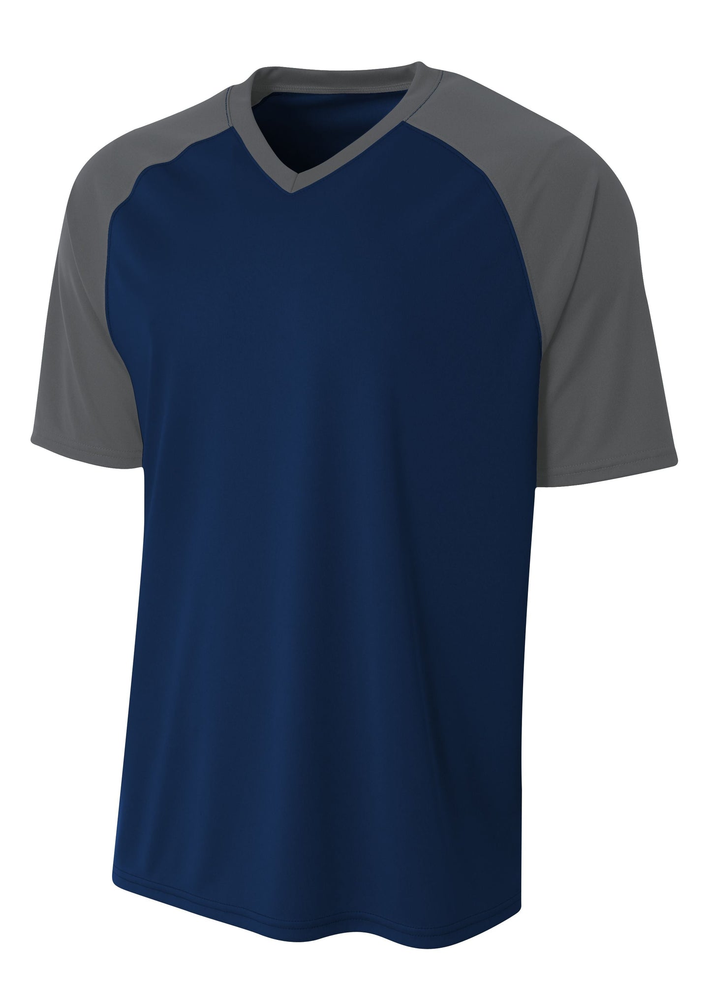 A4 Strike Jersey Jerseys Navy/Graphite Mens Small - Third Coast Soccer