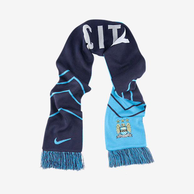 Nike Manchester City Supporter Scarf Scarves Obsidian/Field Blue - Third Coast Soccer
