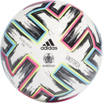 adidas Uniforia Mini Ball Balls White/Black/Green/Cyan Size 1 - Third Coast Soccer
