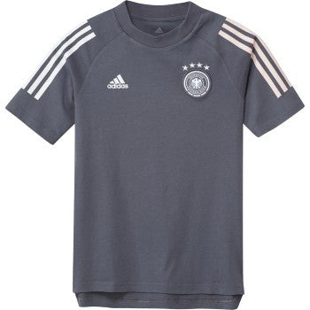 adidas Germany Youth Tee International Replica Youth Small Onix - Third Coast Soccer