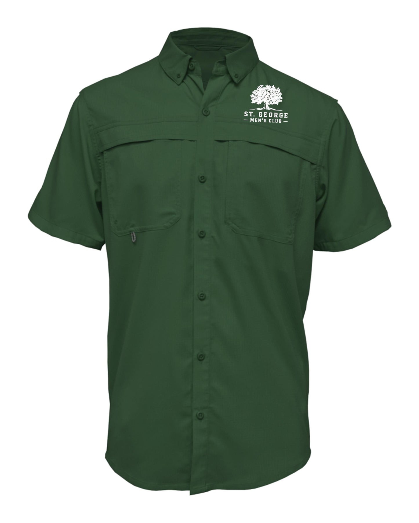 St. George Men's Club Short-Sleeve Fishing Shirt