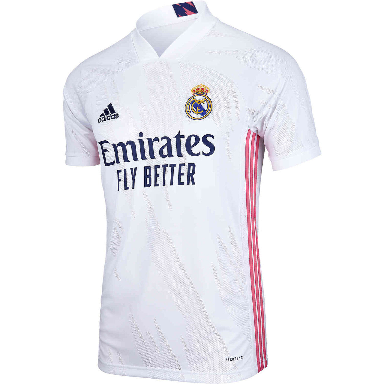 adidas Real Madrid Home Jersey 20/21 Club Replica Mens Small White/White - Third Coast Soccer