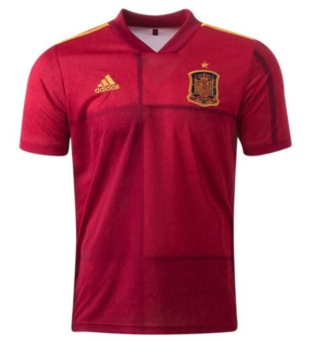 adidas Spain Home Jersey 19/20 Replicas Victory Red Mens Small - Third Coast Soccer