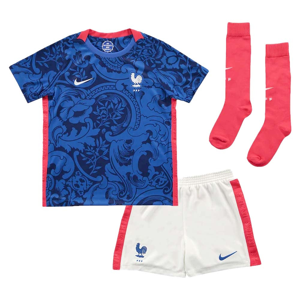Nike Kids France Home Kit 2020 International Replica Closeout - Third Coast Soccer