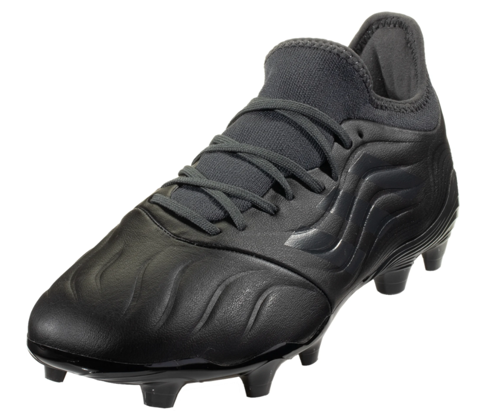 adidas Copa Sense .3 Fg - Black/Black/Grey Mens Firm Ground Black/Grey Six Mens 6.5 - Third Coast Soccer