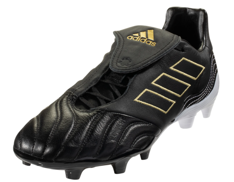 adidas Copa Kapitan .2 Fg - Black/Black/Gold Mens Firm Ground Black/Gold Metalic Mens 6.5 - Third Coast Soccer