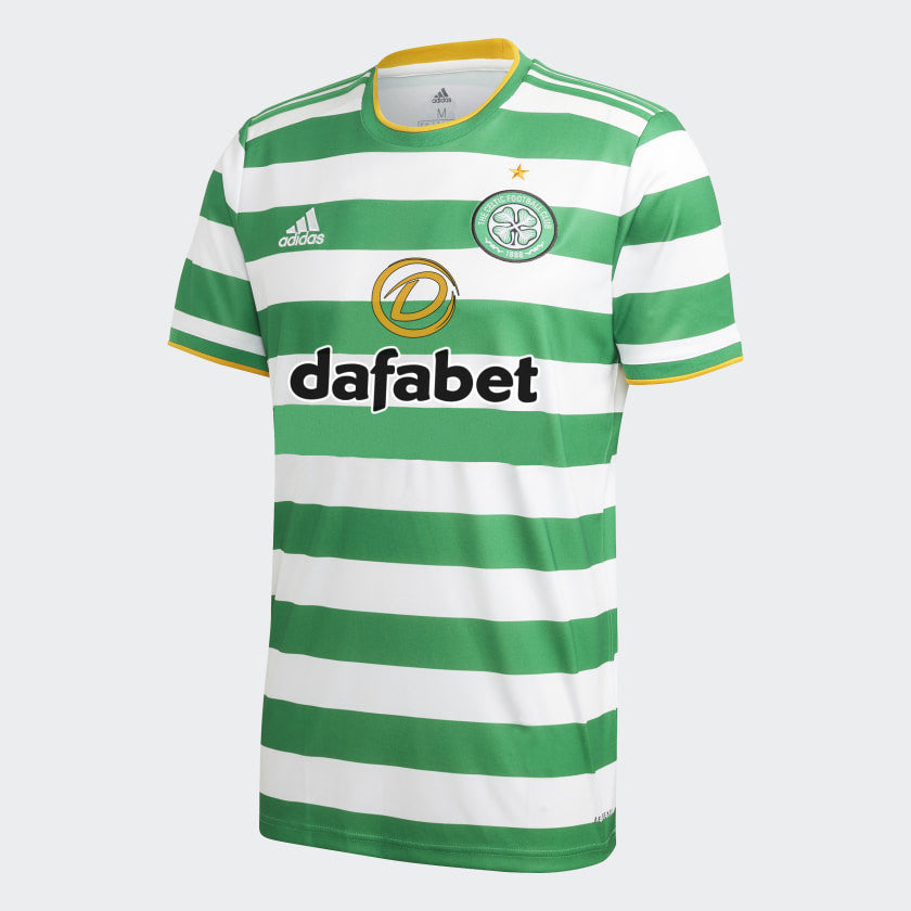 adidas Celtic Home Jersey 20/21 Club Replica Mens Small White/Green - Third Coast Soccer