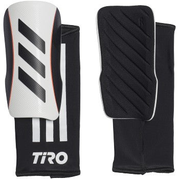 adidas Tiro League Adult Shinguard - White/Black Adult Shinguards White/Black Small - Third Coast Soccer