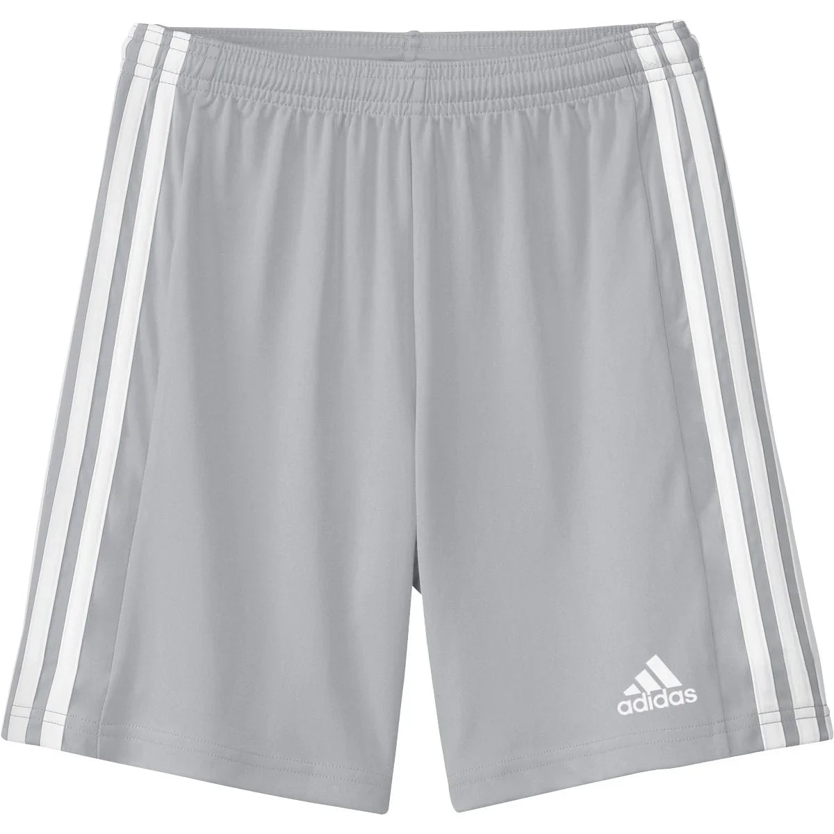 adidas Youth Squadra 21 Short - Light Grey/White Shorts - Third Coast Soccer