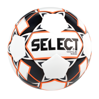 Select Weighted 1000 Gram Gk Trainer Ball - White/Black/Orange Balls Size 5 - Third Coast Soccer