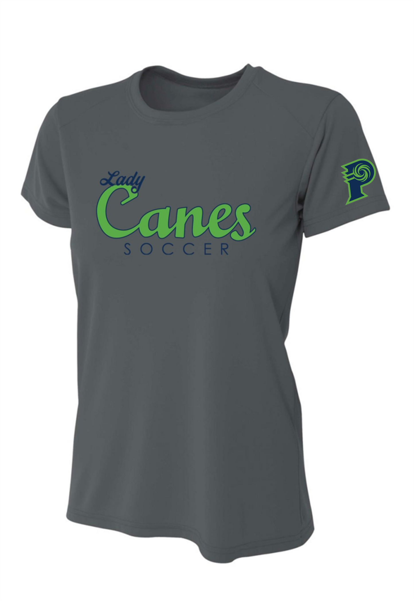 A4 PVHS Soccer Training Jersey - Graphite Prairieville High School - Third Coast Soccer