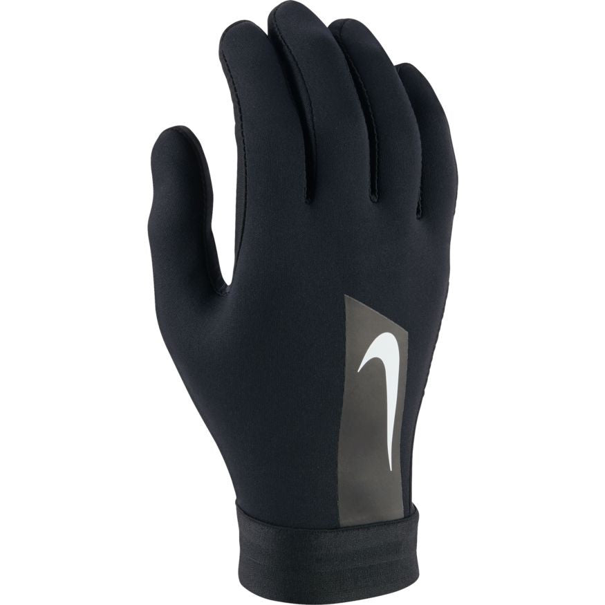 Nike Academy Hyperwarm FP Glove Player Accessories Black/White Xl - Third Coast Soccer