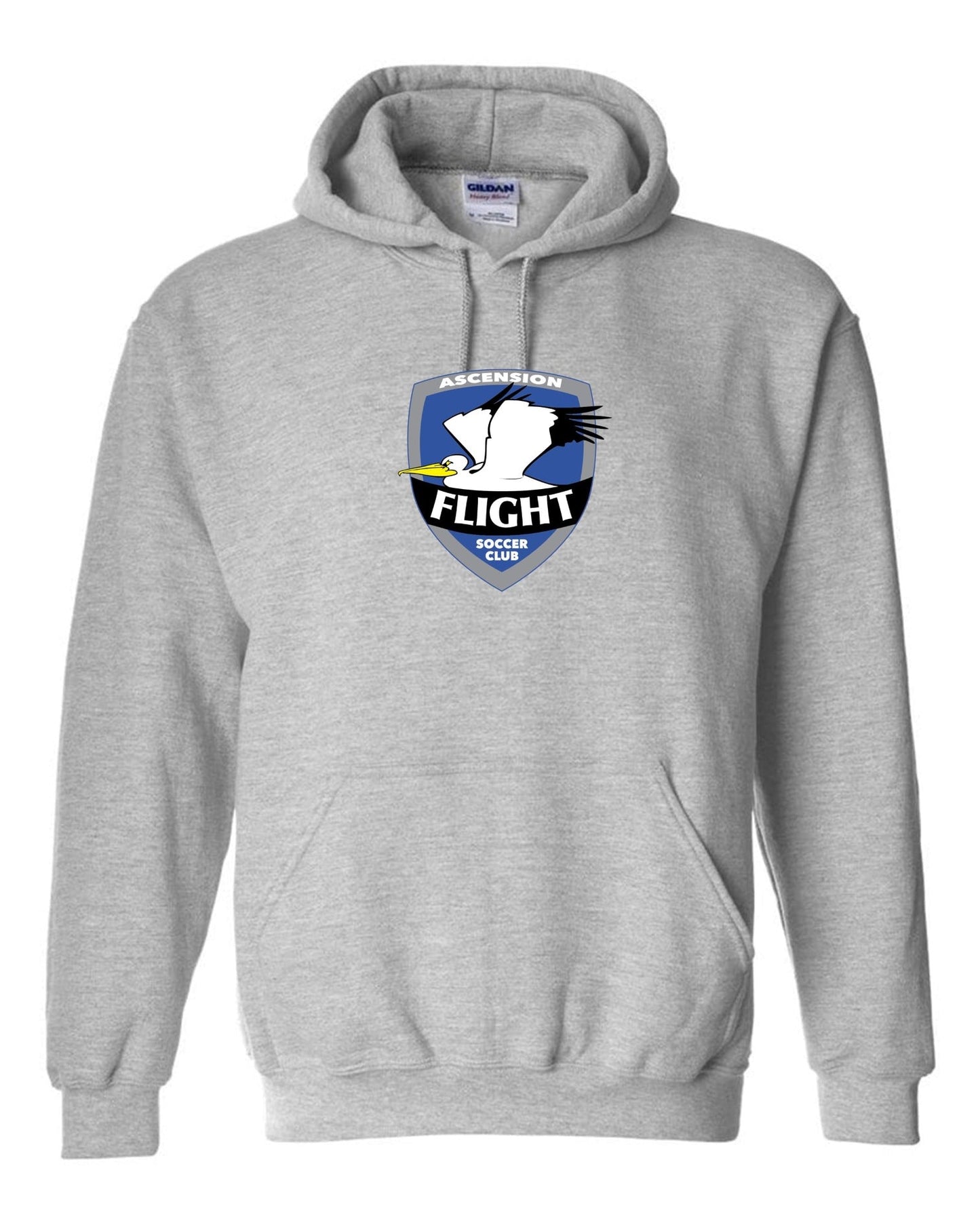 AFSC Shield Hoody AFSC Spiritwear Sport Grey Youth Small - Third Coast Soccer