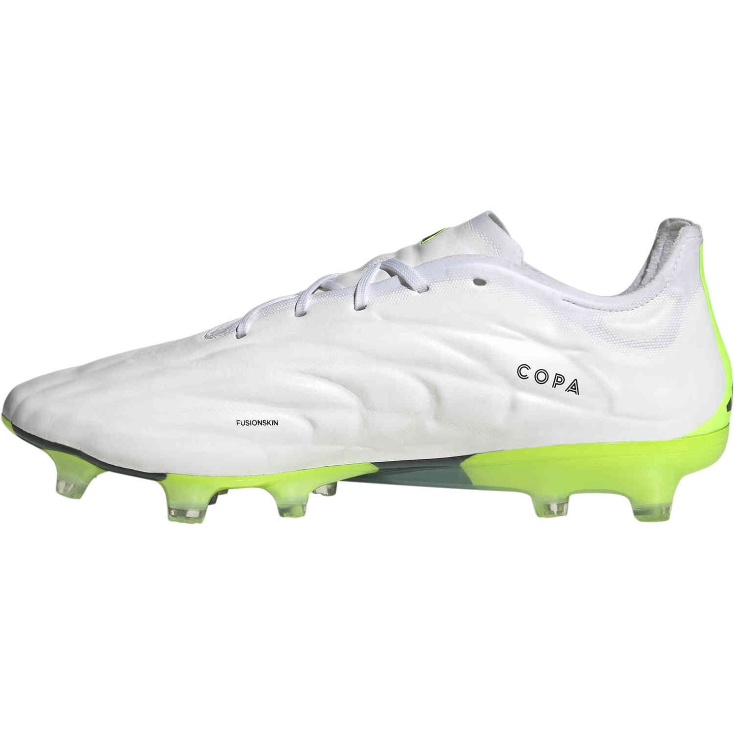 adidas Copa Pure.1 FG - White/Black/Lucid Lemon Men's Footwear Closeout - Third Coast Soccer