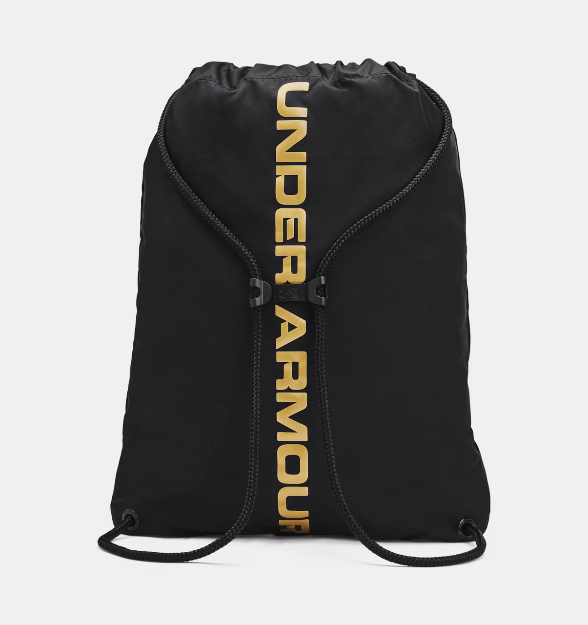 Under Armour Ozsee Sackpack - Black/Metallic Gold Bags - Third Coast Soccer
